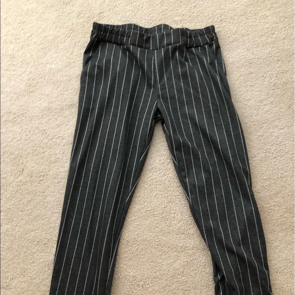 striped pants